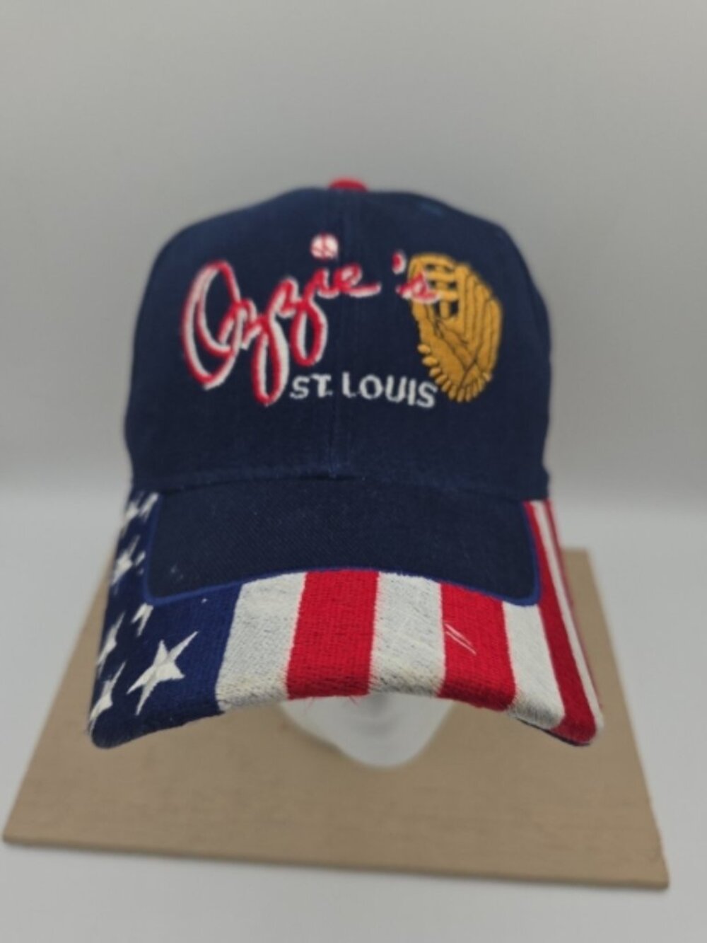 Ozzie Smith St Louis Strapback Hat – Blue – One Size